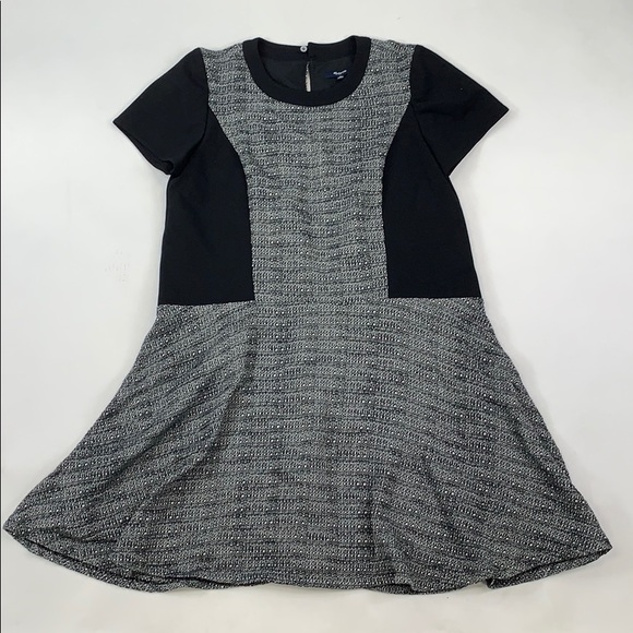 Madewell Dresses & Skirts - Madewell Charcoal Flare Dress